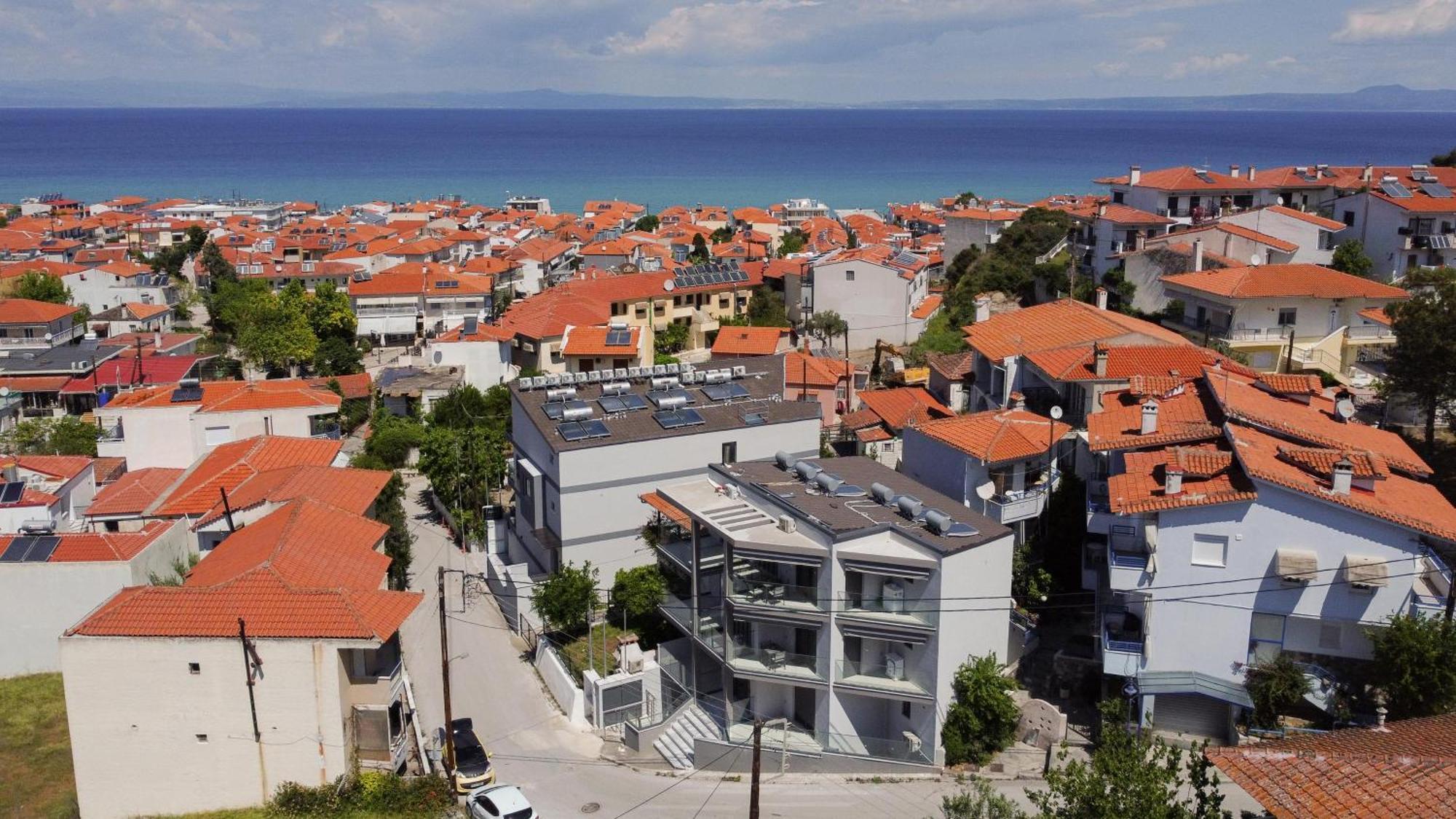 Avgerinos Apartments Polychrono Esterno foto
